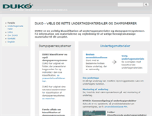 Tablet Screenshot of duko.dk